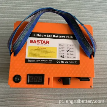 Bateria de íons de lítio de 60v 30Ah para e-scooter/e-motor